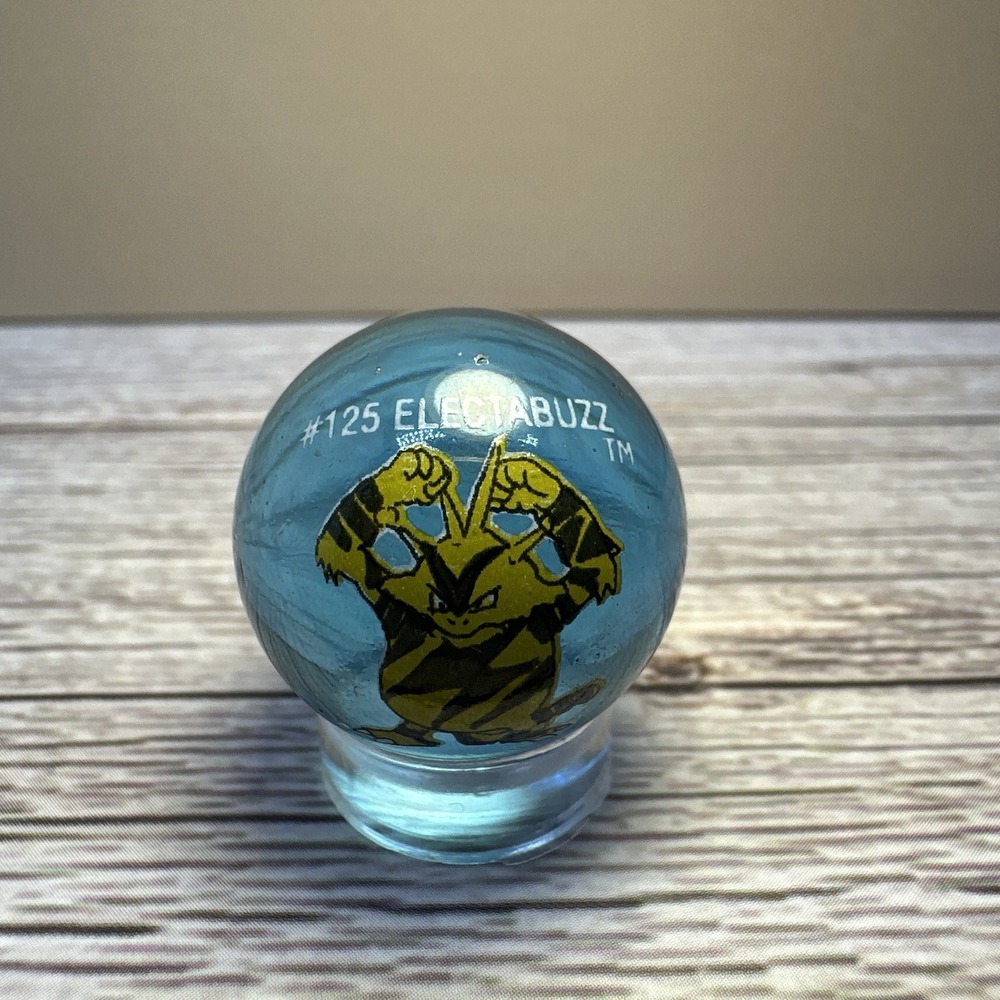 Vintage ToyBiz Pokemon Marble #125 Electabuzz